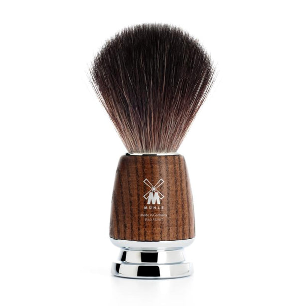 MUHLE Rytmo, Steamed Ash, Black Fibre Shaving Brush