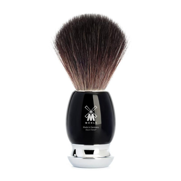 MUHLE Vivo, High-Grade Resin Black, Black Fibre Shaving Brush