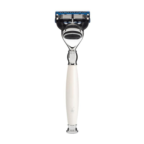MUHLE Sophist, Porcelain, Gillette® Fusion™ 5 Razor