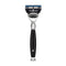 MUHLE Sophist, High-Grade Resin Black, Gillette® Fusion™ 5 Razor