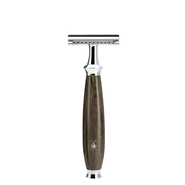 MUHLE Purist, Grained Beech, Safety Razor