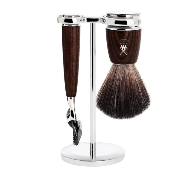 MUHLE Rytmo Walnut Wood Gift Set