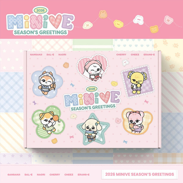 MINIVE 2026 SEASON'S GREETINGS(International Shipping)