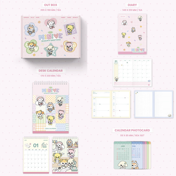 MINIVE 2026 SEASON'S GREETINGS(International Shipping)