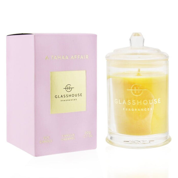 Triple Scented Soy Candle - A Tahaa Affair (vanilla Caramel)