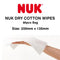 NUK Dry Cotton Wipes 80pcs x 6  | Bundle of 2