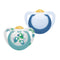 NUK Star Day Latex Soother Pacifier 2pcs/box - 6-18 months  | Bundle of 2 - Bird