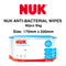 NUK Anti Bacterial Wipes 80pcs x 3  | Bundle of 2