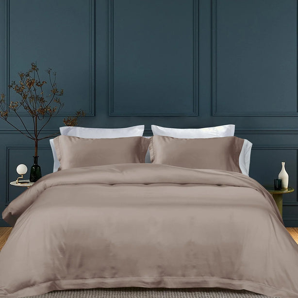 Bellami Heirloom 1200TC Tencel Bedding Set Hemstitch Luxury Cooling Bedsheets