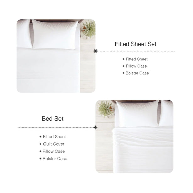 Bellami Hotel Collection Speedy 2.0 1000TC Egyptian Cotton Bedding Set