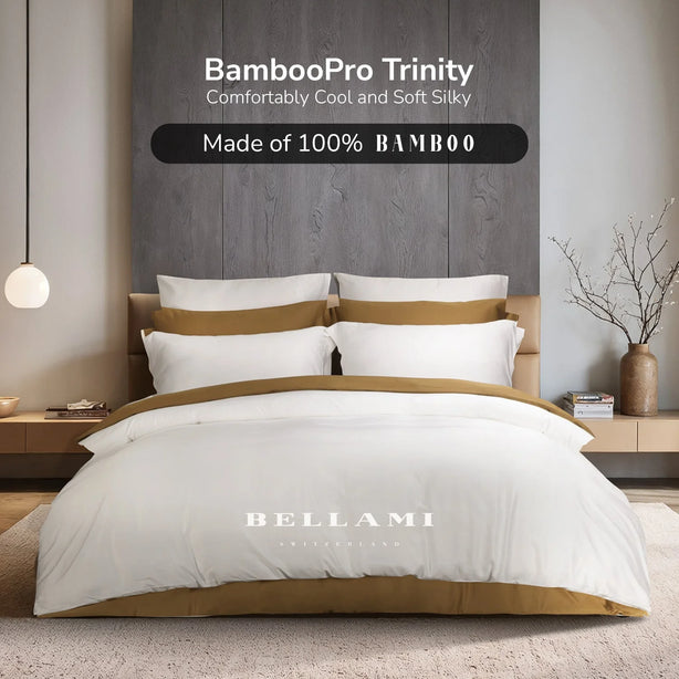 Bellami Trinity Inmost Light CV BambooPro Bedding Set Cooling Soft Luxury Bedsheets