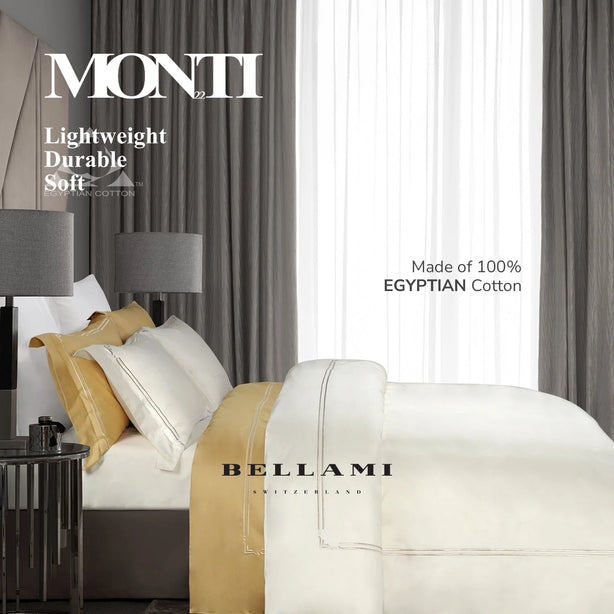 Bellami Monti N22 1500TC Egyptian Cotton Bedding Set Luxury Soft Bedsheets