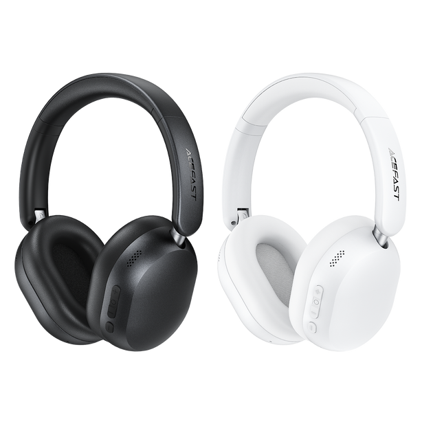 Acefast H12 Hybrid Active Noise Cancelling Wireless Headset - Black