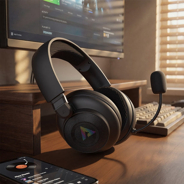 Acefast H15 Gaming Wireless Headset - Black