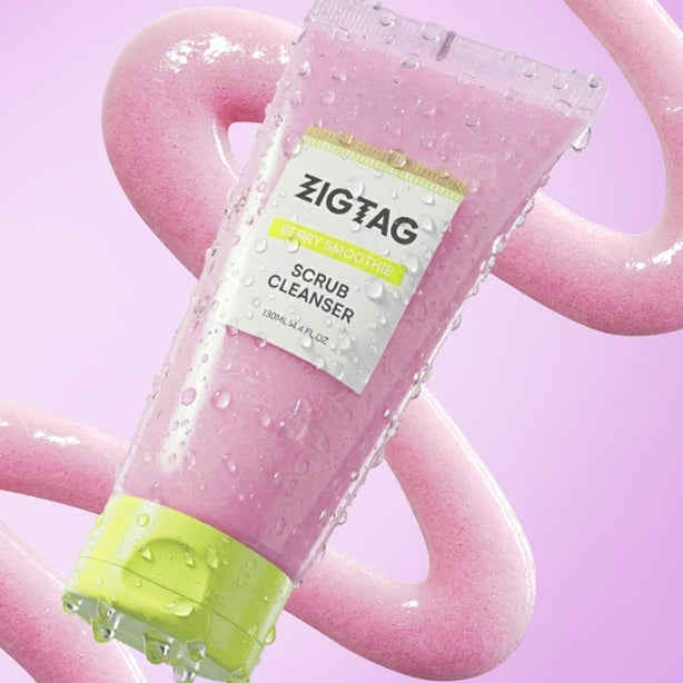 ZIGTAG BERRY SMOOTHIE SCRUB CLEANSER 130ml