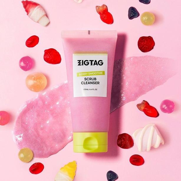 ZIGTAG BERRY SMOOTHIE SCRUB CLEANSER 130ml