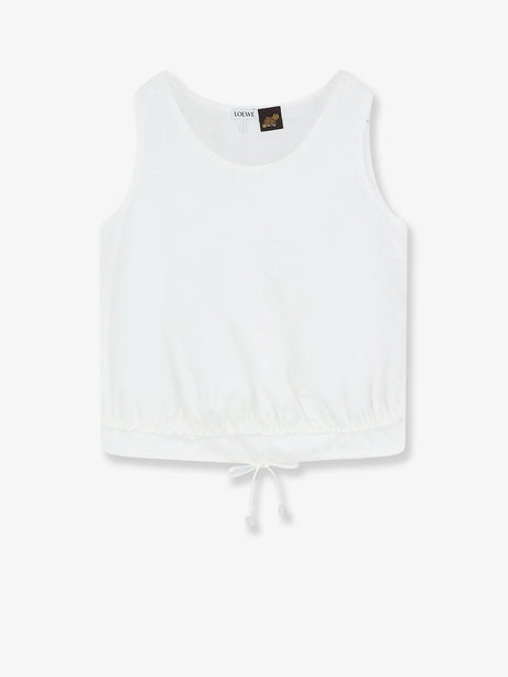 Loewe Paula's Ibiza - Lightweight cotton top - White