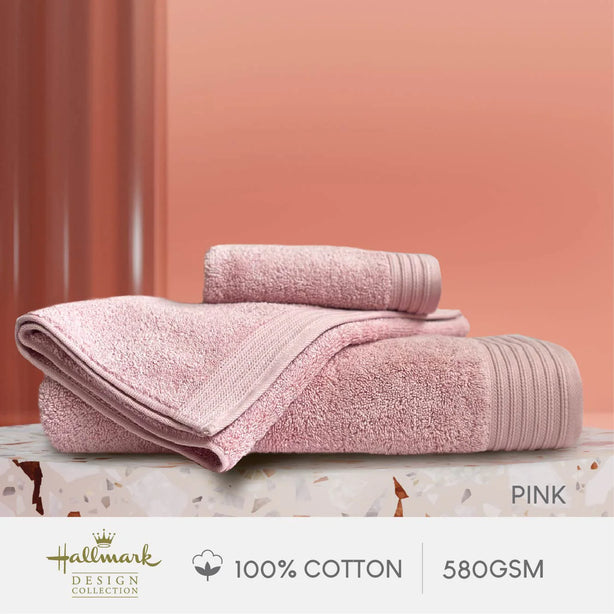 Hallmark Sensoft Sponge Bath + Hand + Face Towel Set