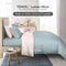 Intero Lumier Micro Tencel Solid Eniz Bedding Collection - 1500TC