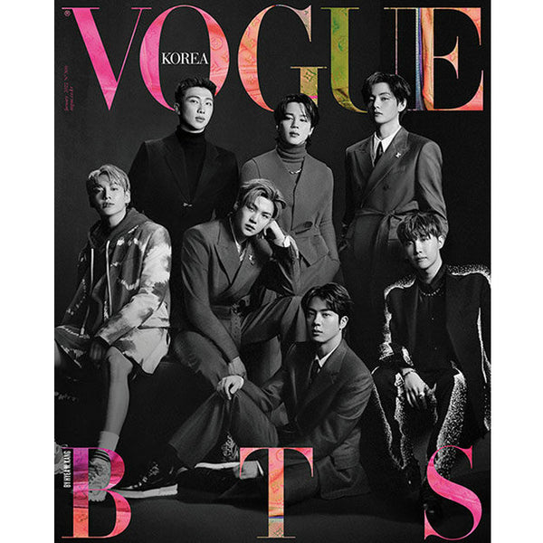 Official VOGUE Korea January 2022 BTS Special Edition(International Shipping)