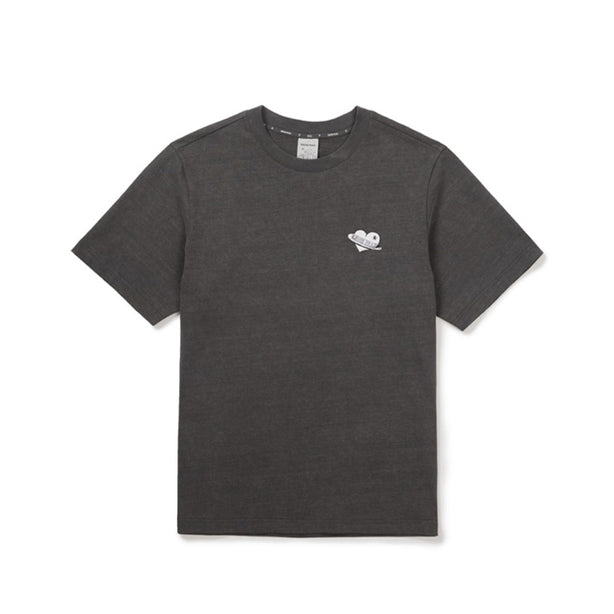 BT21 Graphic Short Sleeve T-Shirt Dark Charcoale(International Shipping)