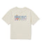 BT21 Women Semi Crop Short Sleeve T-Shirt Pastel Yellow(International Shipping)