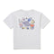 BT21 Kids Graphic Short Sleeve T-Shirt Light White(International Shipping)