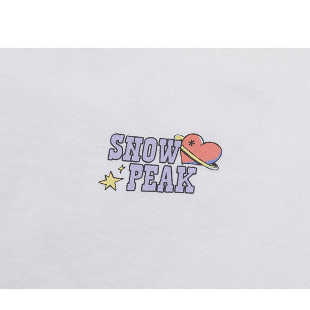 BT21 Kids Graphic Short Sleeve T-Shirt Light White(International Shipping)