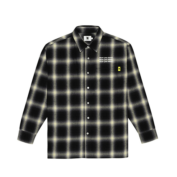 BTS POP-UP STORE : HOUSE OF BTS NUMBER 62 JIMIN SHIRTS MIC DROP(International Shipping)