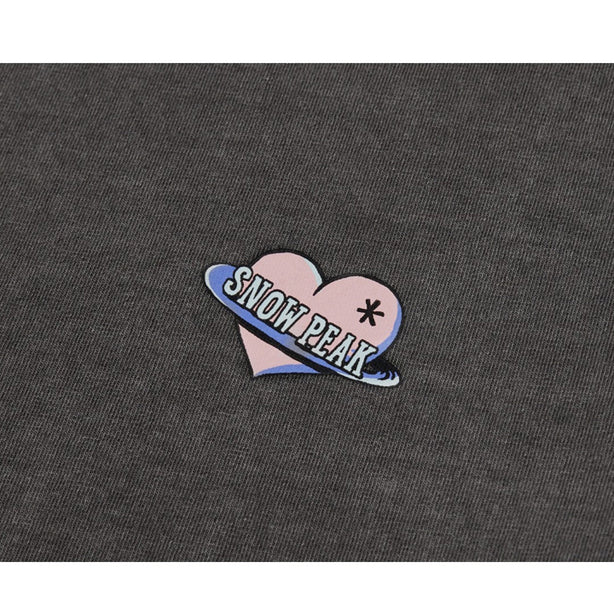 BT21 Women Semi Crop Short Sleeve T-Shirt Dark Charcoal(International Shipping)