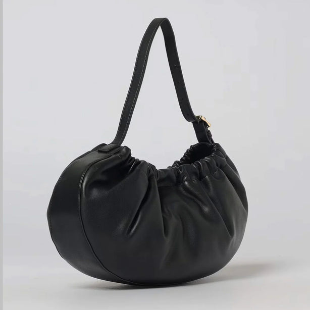 A.P.C. Sac Ninon Hoop Bag Black RS-PUAAT-F67049