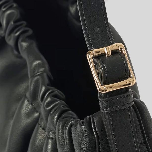 A.P.C. Sac Ninon Hoop Bag Black RS-PUAAT-F67049