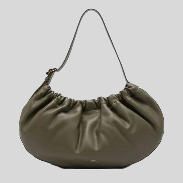 A.P.C. Sac Ninon Hoop Bag Kaki Militaire RS-PUAAT-F67049