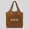 A.P.C. Ninon Tote Bag Camel RS-PUAAT-M61565