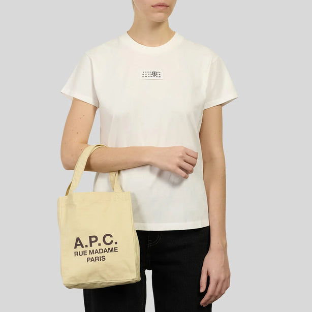 A.P.C. Lou Rue Madame Small Tote Bag Beige RS-COHMN-M67065