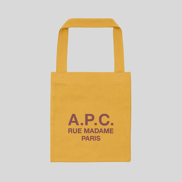 A.P.C. Lou Rue Madame Small Tote Bag OCRE RS-COHMN-M67065