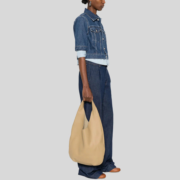 A.P.C. Le Neige Grained Leather Bag Cashew RS-PXCBC-F67008