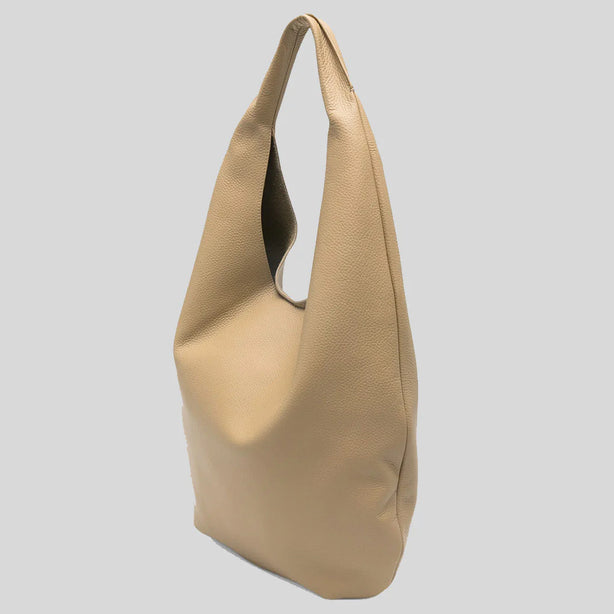 A.P.C. Le Neige Grained Leather Bag Cashew RS-PXCBC-F67008