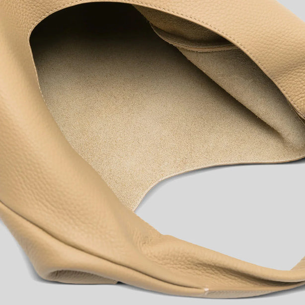 A.P.C. Le Neige Grained Leather Bag Cashew RS-PXCBC-F67008