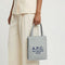 A.P.C. Lou Rue Madame Small Tote Bag Blue RS-COHMN-M67065