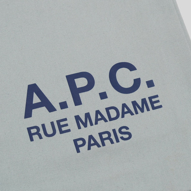 A.P.C. Lou Rue Madame Small Tote Bag Blue RS-COHMN-M67065
