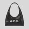 A.P.C. Baby Ninon Shoulder Bag Black RS-PUAAT-F67027