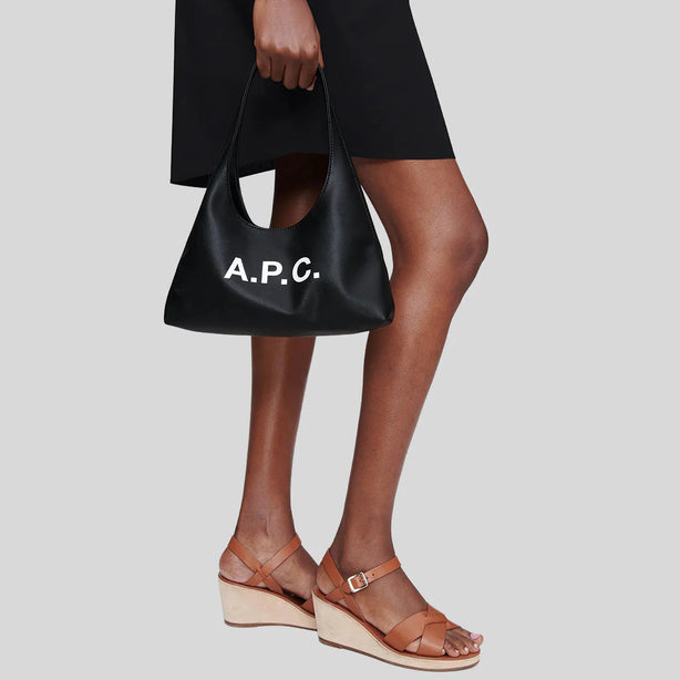 A.P.C. Baby Ninon Shoulder Bag Black RS-PUAAT-F67027