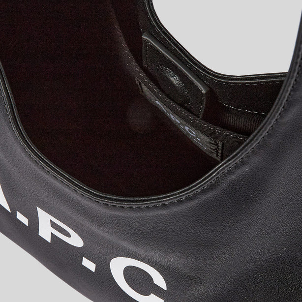 A.P.C. Baby Ninon Shoulder Bag Black RS-PUAAT-F67027