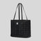 MCM Small Liz Shopper in Visetos Black RS-MWPGSLR03BK001
