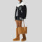 MCM Small Liz Shopper in Visetos Cognac RS-MWPGSLR03CO001