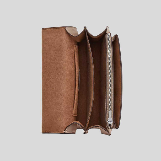 COACH Mini Klare Crossbody Bag In Signature Canvas Sand/Taupe RS-CW206