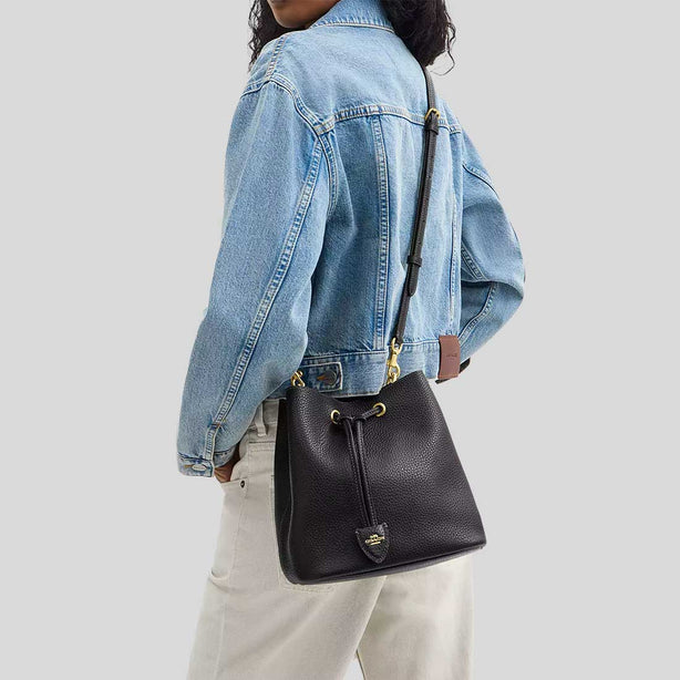 COACH Rowan Bucket Bag Black RS-CBH06