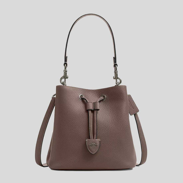 COACH Rowan Bucket Bag Dark Stone RS-CBH06