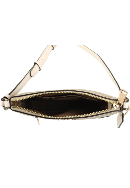 Coach Mini Rowan File Bag In Signature - Light Brown